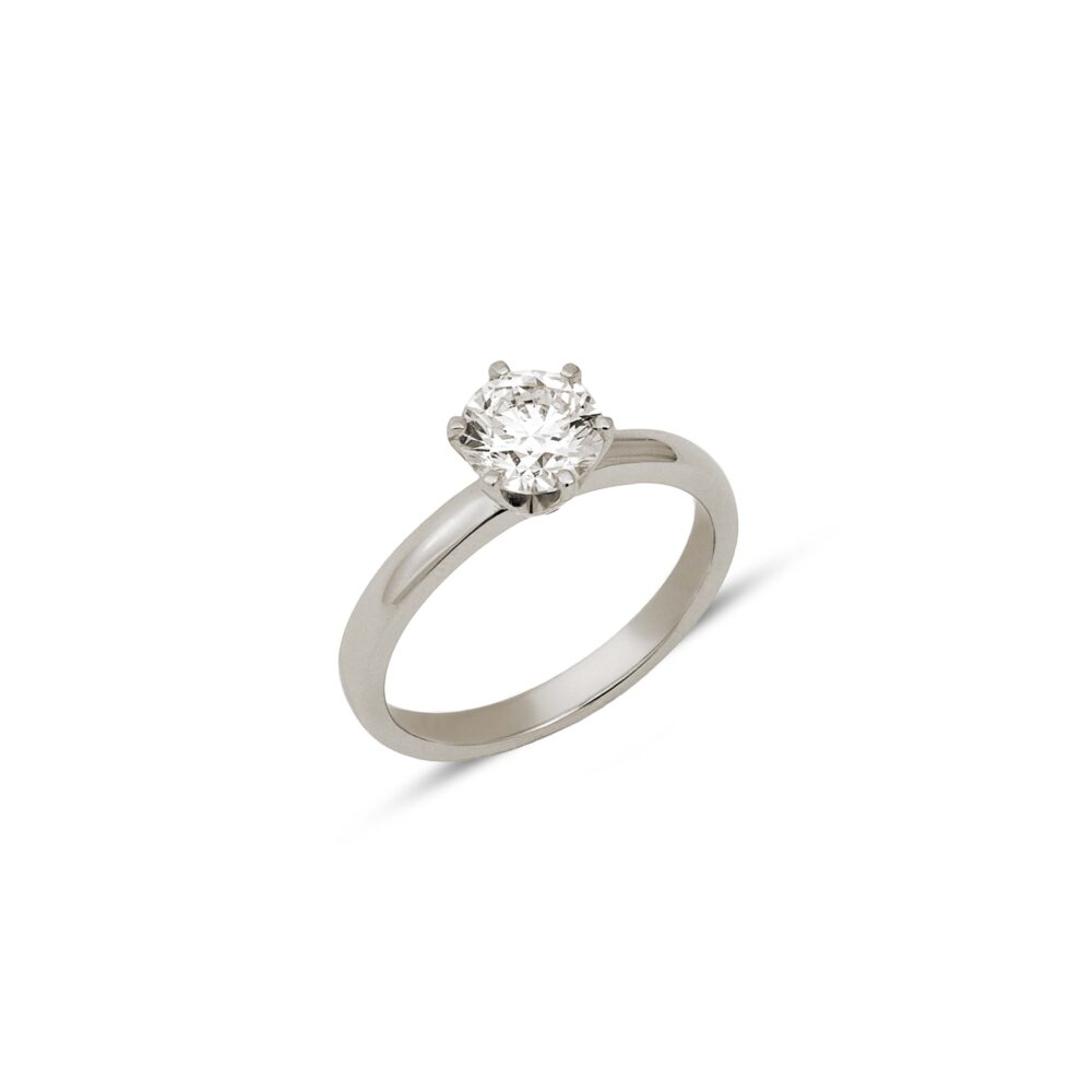 Lab diamond ring 14B