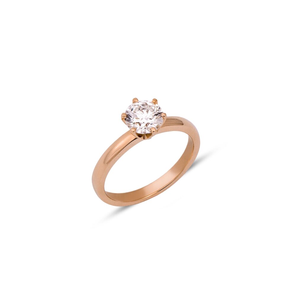 Lab diamond ring 14R